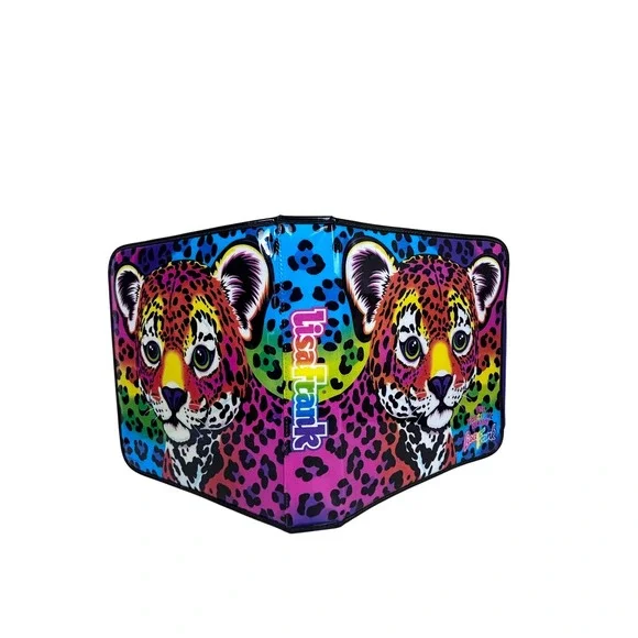Lisa Frank Leopard Print Zip 3 Ring Binder School Supply Organizer Fantastic - Picture 3 of 16